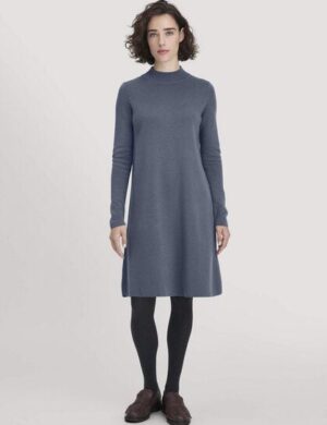 hessnatur Strick Kleid Relaxed aus TENCEL Lyocell mit Bio-Baumwolle