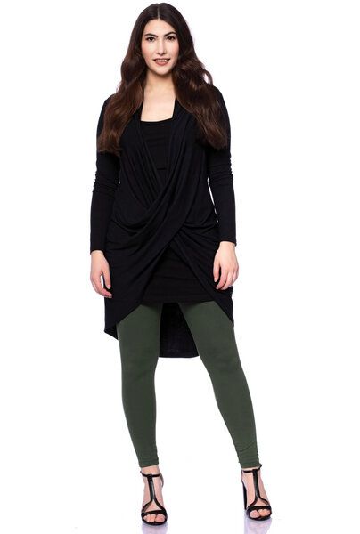 Ingoria ADALIA Jersey Tunika in figurschmeichelnder Wickel-Optik Ingoria ADALIA Jersey Tunika in figurschmeichelnder Wickel-Optik
