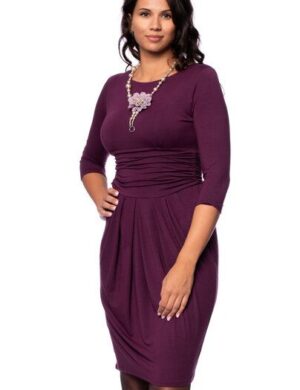 Ingoria LAILA Figurfreundliches Etui-Kleid mit Tulpenrock