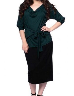 Ingoria LANNA wendbares Blusenshirt 3/4 Ärmel (Uni)