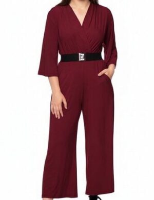 Ingoria MARIKA Jersey-Jumpsuit im Wickel-Look