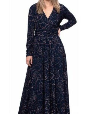 Ingoria PANDORA Maxikleid Langarm (Print)