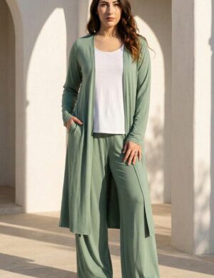 Ingoria RIYA Palazzo-Hose mit Komfortbund und Taschen