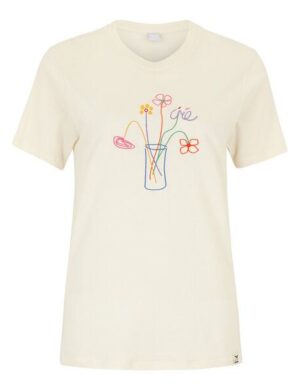 Iriedaily Stitch Flowers T-Shirt