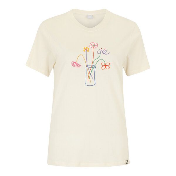 Iriedaily Stitch Flowers T-Shirt Iriedaily Stitch Flowers T-Shirt