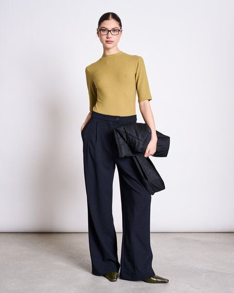 JAN N JUNE Hose Pleated Wide Pants NIVA JAN N JUNE Hose Pleated Wide Pants NIVA