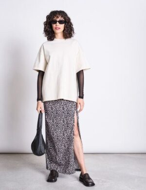 JAN N JUNE MAXI ROCK LUSTA LEO PRINT GOTS