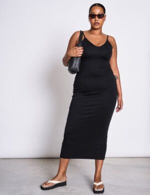 JAN N JUNE Midi Kleid MELVAIG