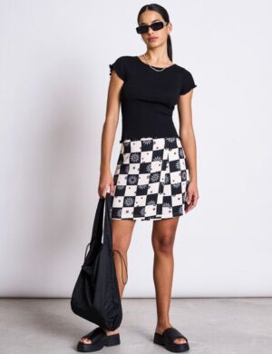 JAN N JUNE Minirib T-Shirt REN