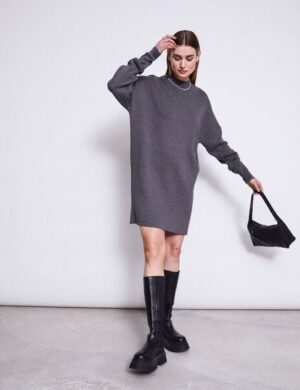 JAN N JUNE Strick Kleid NUNA GOTS