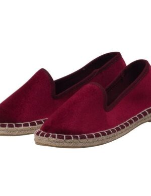 Japanwelt Espadrilles Espadrilles Samtschuhe Pantoffeln Slipper Sommerlatschen Ballerinas