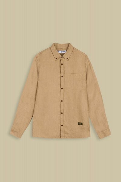 Kings Of Indigo Herrenhemd ENDA POCKET aus 100% Leinen Kings Of Indigo Herrenhemd ENDA POCKET aus 100% Leinen