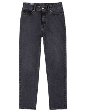 Kings Of Indigo Jeans Caroline Cropped High Rise Tapered Holo Grey Used