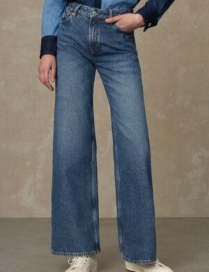 Kings Of Indigo Jeans Wide flare Fit - Jane - aus recycelter Baumwolle