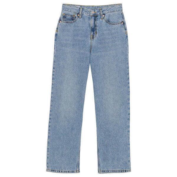 Kings Of Indigo Liora Cropped Super High Rise Straight Cindy Light Used Kings Of Indigo Liora Cropped Super High Rise Straight Cindy Light Used