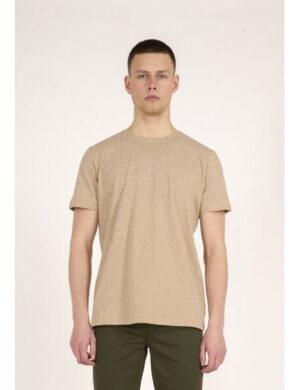 KnowledgeCotton Apparel Basic T-Shirt O-Neck aus Bio-Baumwolle
