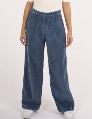 KnowledgeCotton Apparel Cord Stoffhose - POSEY Loose Pants - aus Bio Baumwolle