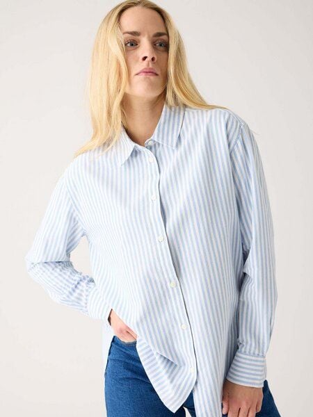 KnowledgeCotton Apparel Damen Bluse - Oxford Shirt - aus Baumwolle KnowledgeCotton Apparel Damen Bluse - Oxford Shirt - aus Baumwolle
