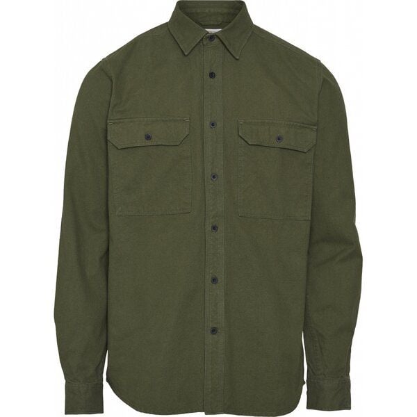 KnowledgeCotton Apparel Hemd - Long sleeve moleskin shirt - GOTS/Vegan KnowledgeCotton Apparel Hemd - Long sleeve moleskin shirt - GOTS/Vegan