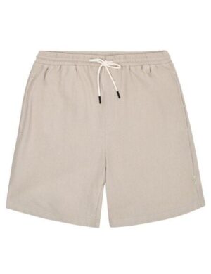 KnowledgeCotton Apparel Lockere Bouclé-Shorts FIG aus Bio-Baumwolle