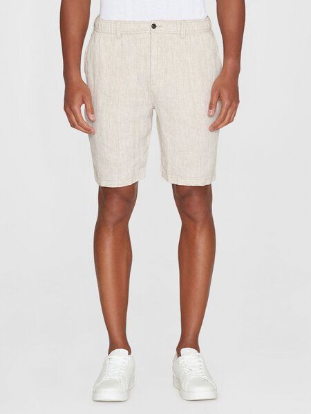 KnowledgeCotton Apparel Loose Herringbone Leinen SHORTS KnowledgeCotton Apparel Loose Herringbone Leinen SHORTS
