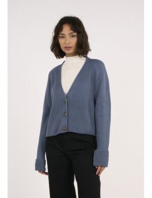 KnowledgeCotton Apparel Oversized V-Neck Cardigan - mit Bio-Baumwolle