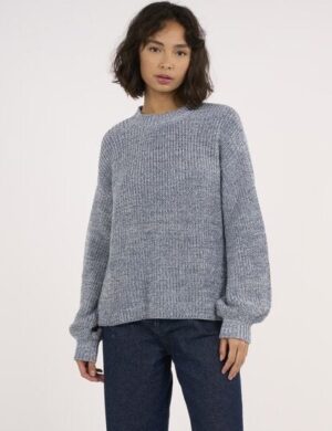 KnowledgeCotton Apparel Strickpullover – Crew Neck – aus Bio-Baumwolle