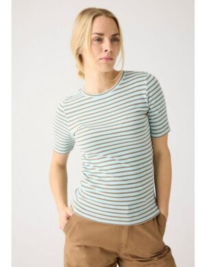 KnowledgeCotton Apparel T-Shirt – CANNA gestreift