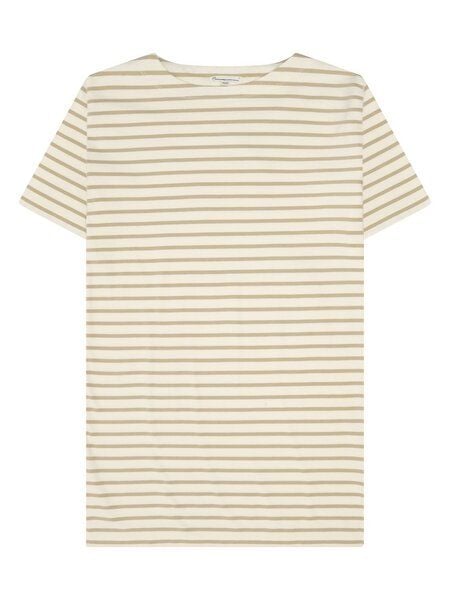 KnowledgeCotton Apparel T-Shirt-Kleid mit Streifen aus Bio-Baumwolle KnowledgeCotton Apparel T-Shirt-Kleid mit Streifen aus Bio-Baumwolle