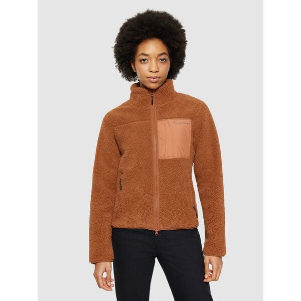KnowledgeCotton Apparel Teddy Fleecejacke - BETONY - aus recyceltem Polyester KnowledgeCotton Apparel Teddy Fleecejacke - BETONY - aus recyceltem Polyester