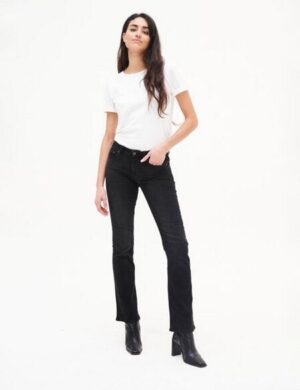 Kuyichi Damen Bootcut Jeans Amy Bio-Baumwolle/recycelte Baumwolle