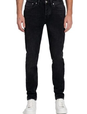 KUYICHI Herren Jeans Jim Regular Slim Vintage Black Bio-Baumwolle/rec. Baumwolle