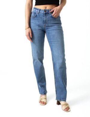 Kuyichi Klassische Slim-Fit Jeans für Frauen – Suzie (Sky High)