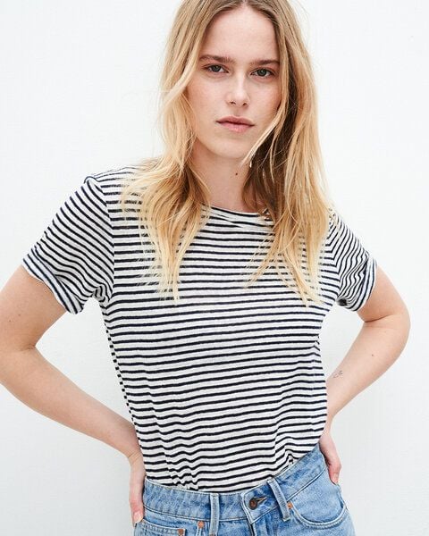 Kuyichi T-Shirt Olivia Striped Kuyichi T-Shirt Olivia Striped