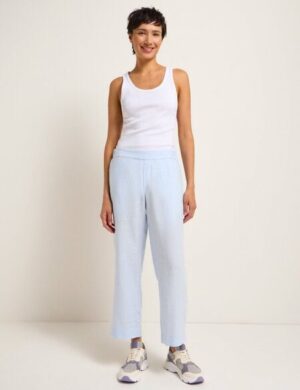 LANIUS 7/8-Hose aus französischem Leinen