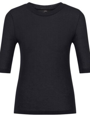 LANIUS Halbarm-Stehkragenshirt