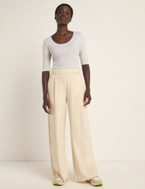 LANIUS Hose mit weitem Bein (GOTS)