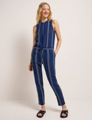 LANIUS Jumpsuit STRIPE aus TENCEL und Bio-Leinen