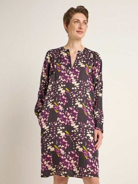 LANIUS Kleid mit Kräuseln aus TENCEL Lyocell LANIUS Kleid mit Kräuseln aus TENCEL Lyocell