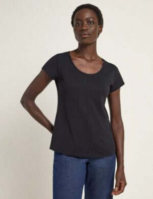 LANIUS Kurzarmshirt aus Bio-Baumwolle