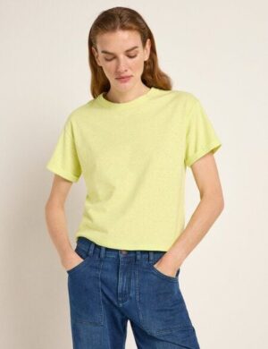 LANIUS Kurzarmshirt (OCS) aus Hanf und Bio-Baumwolle