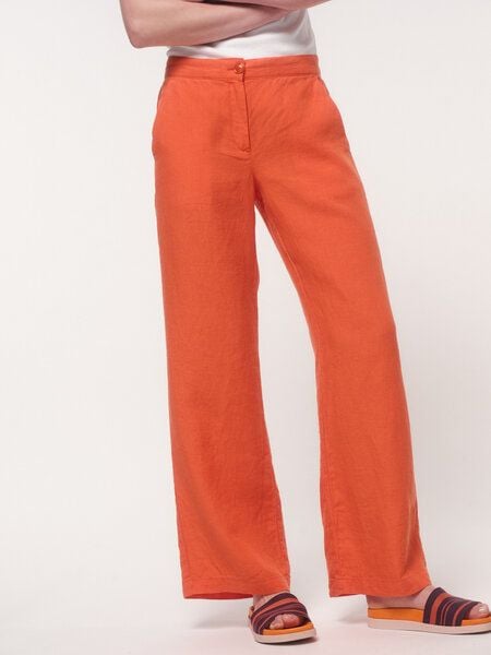 LANIUS Marlenehose aus Bio-Leinen LANIUS Marlenehose aus Bio-Leinen