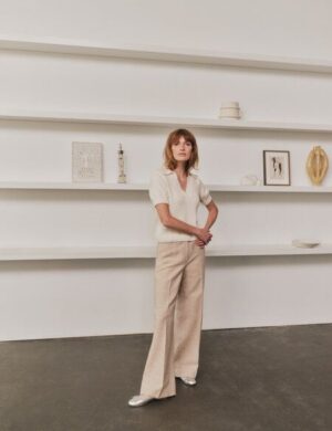 LANIUS Marlenehose (OCS) aus Bio-Baumwolle mit Hanf