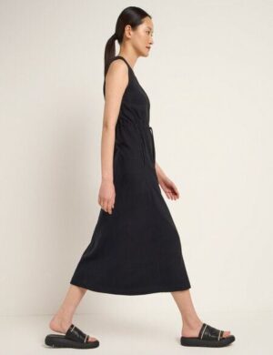 LANIUS Maxikleid (GOTS) aus Bio-Baumwolle