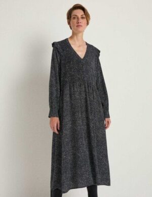 LANIUS Midikleid aus Lenzing Ecovero