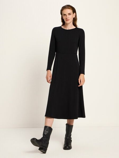LANIUS Midikleid aus TENCEL und Bio-Baumwolle LANIUS Midikleid aus TENCEL und Bio-Baumwolle