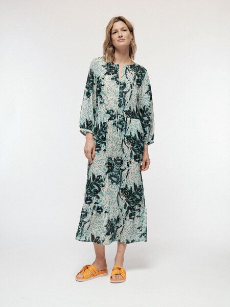 LANIUS Midikleid Print Vintage Flower LANIUS Midikleid Print Vintage Flower
