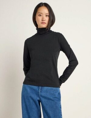 LANIUS Rollkragenshirt aus Bio-Baumwolle