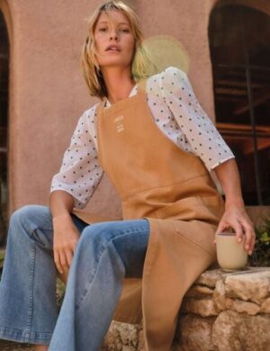 LANIUS Schürze aus Bio-Baumwolle