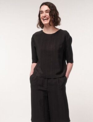 LANIUS Shirt aus TENCEL mit recyceltem Polyester